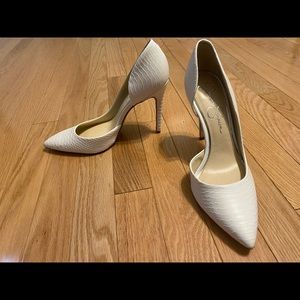 White heels